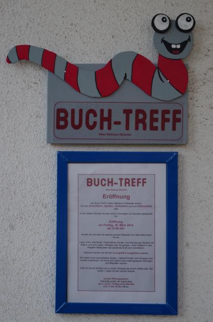 Buch-Treff-Schild