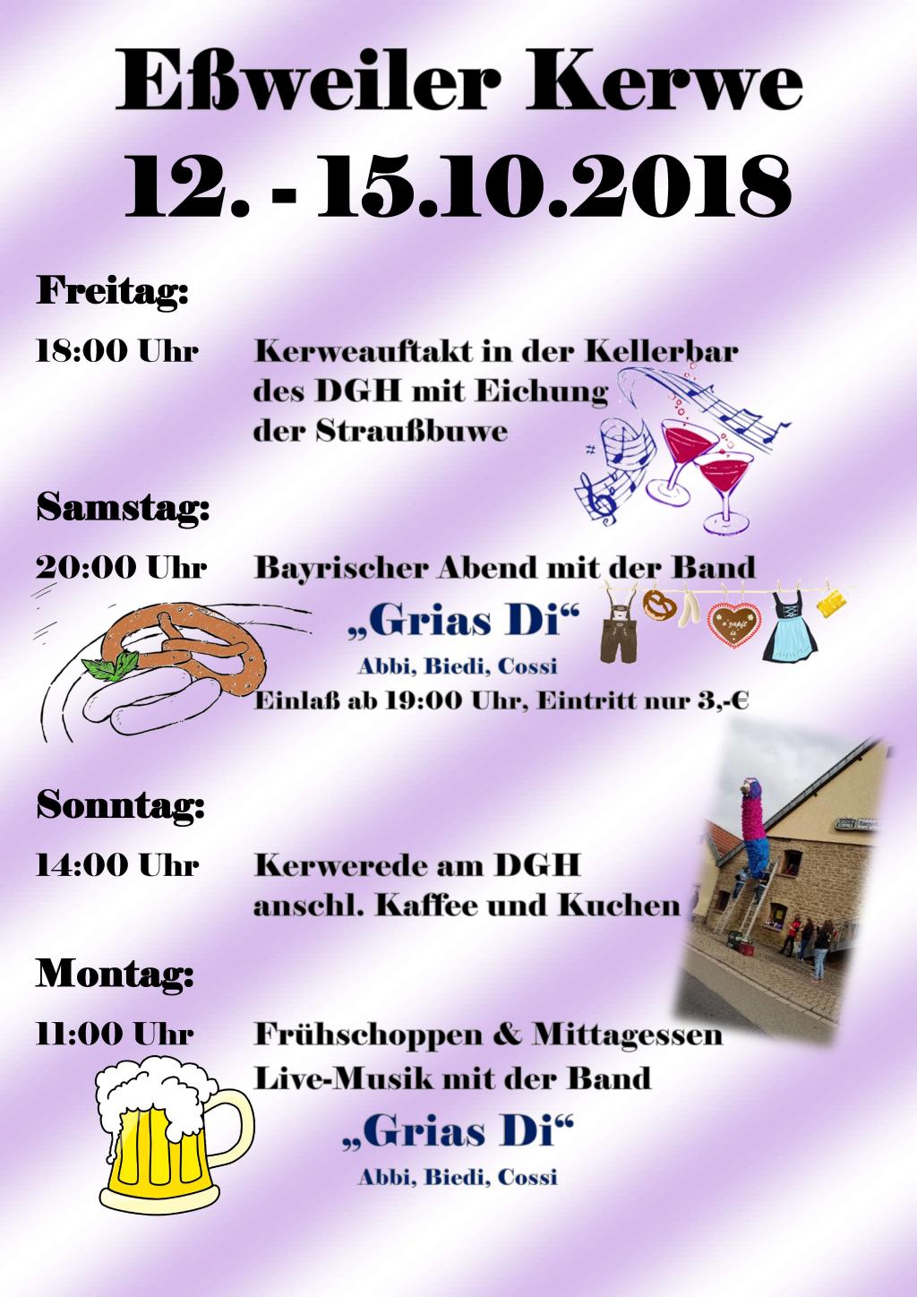 Plakat Kerweprogramm2018