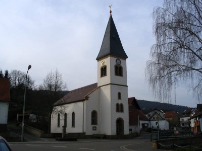 Die evangelische Kirche in Eßweiler